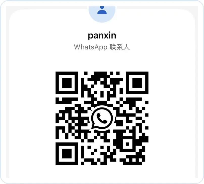 Panxin WhatsApp QR code