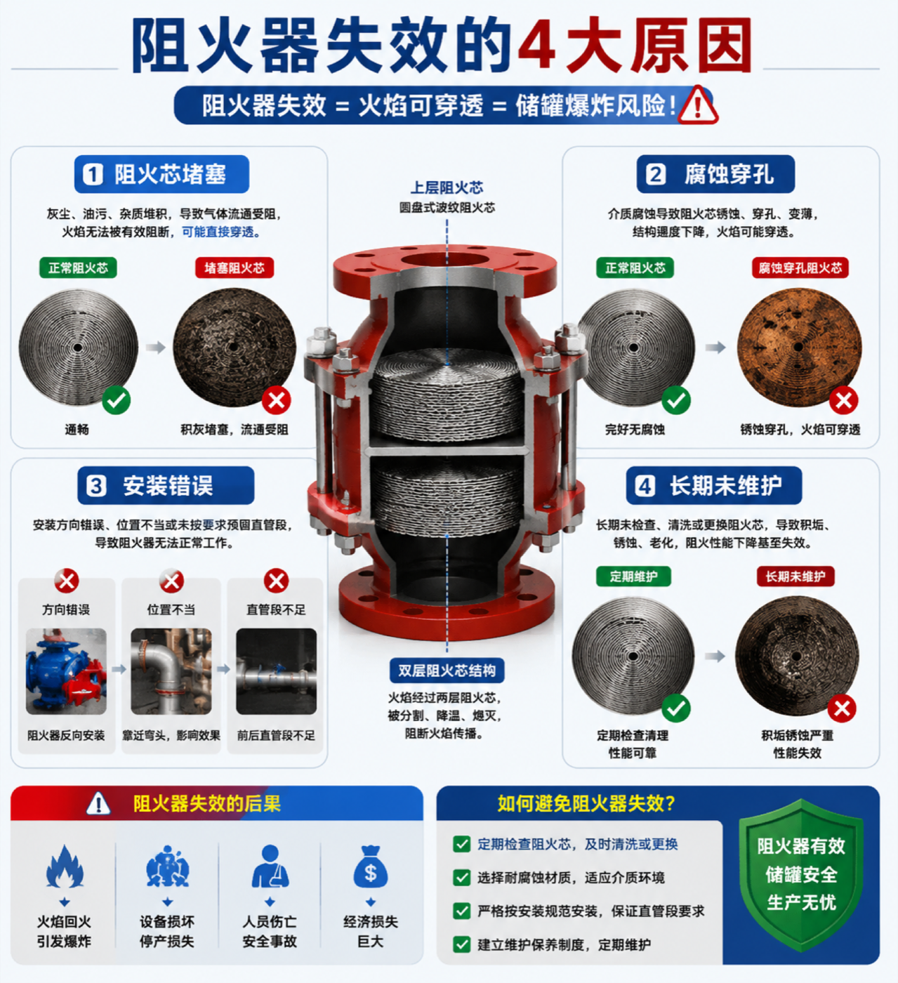 阻火器失效的四大原因解析